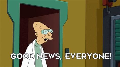 gif futurama|futurama good news gif.